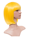 Yellow Bob Party Wig