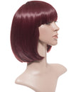 Wine Red Bob Party Wig