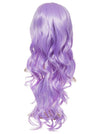 Lilac Long Curly Party Wig