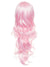 Baby Pink Long Curly Party Wig