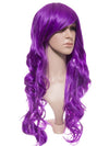 Violet Long Curly Party Wig