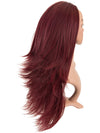 Angelina 24 Inch Straight to Flick Reversible Half Head Wig