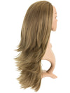 Angelina 24 Inch Straight to Flick Reversible Half Head Wig