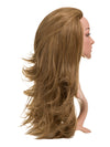 Angelina 24 Inch Straight to Flick Reversible Half Head Wig