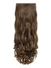 Angella 18 Inch Curly 8 Piece Clip in Hair Extensions