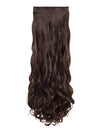 Angella 18 Inch Curly 8 Piece Clip in Hair Extensions