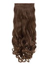 Angella 18 Inch Curly 8 Piece Clip in Hair Extensions