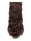 Angella 18 Inch Curly 8 Piece Clip in Hair Extensions