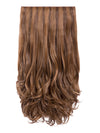 Candice 20 Inch Loose Curl 5 Piece Clip in Hair Extensions