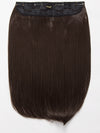 Dolce 18 Inch Straight One Piece Clip in Hair Extensions