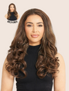 24 Inch Curly Bouncy Half Head Wig Extensions