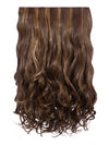 Selena 20 Inch Curly One Piece Clip in Hair Extensions