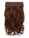 Selena 20 Inch Curly One Piece Clip in Hair Extensions