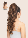 22 Inch Curly Drawstring Ponytail extensions