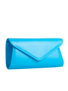 Blue Classic Envelope Clutch