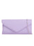 Lilac Classic Envelope Clutch