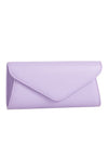 Lilac Classic Envelope Clutch