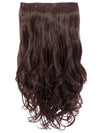 Lena 22 Inch Curly Three Piece Clip in Hair Extensions