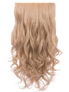 Lena 22 Inch Curly Three Piece Clip in Hair Extensions