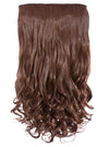 Lena 22 Inch Curly Three Piece Clip in Hair Extensions