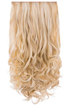 Lena 22 Inch Curly Three Piece Clip in Hair Extensions