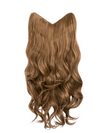 Curly Lightweight 22 Inch V-Shape One Weft Hair Extensions