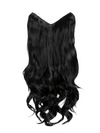 Curly Lightweight 22 Inch V-Shape One Weft Hair Extensions