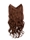 Curly Lightweight 22 Inch V-Shape One Weft Hair Extensions