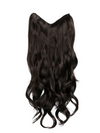 Curly Lightweight 22 Inch V-Shape One Weft Hair Extensions