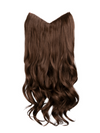 Curly Lightweight 22 Inch V-Shape One Weft Hair Extensions