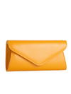 Mustard Classic Envelope Clutch