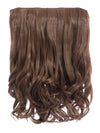 Rosie 16 Inch Curly One Piece Clip in Hair Extensions