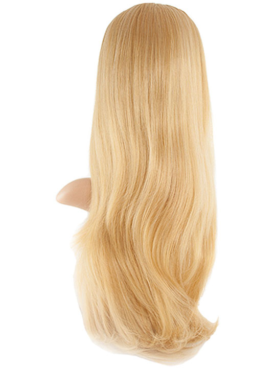 Natural Wave Half-Head Wig In Golden Blonde