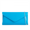Classic Blue Envelope Clutch