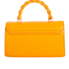 Orange Asymmetric Envelope Bag details