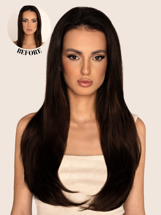 Abigail 8 Piece 20 Inch Straight Hair Extensions